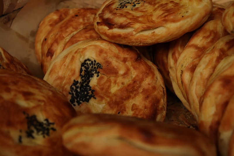 Desserts | Fresh Pastries - Daily-baked croissants, msemen, and traditional Moroccan sweets